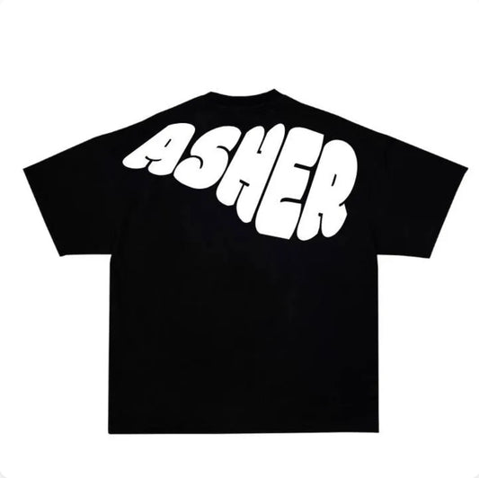 ASHER Black T-Shirt